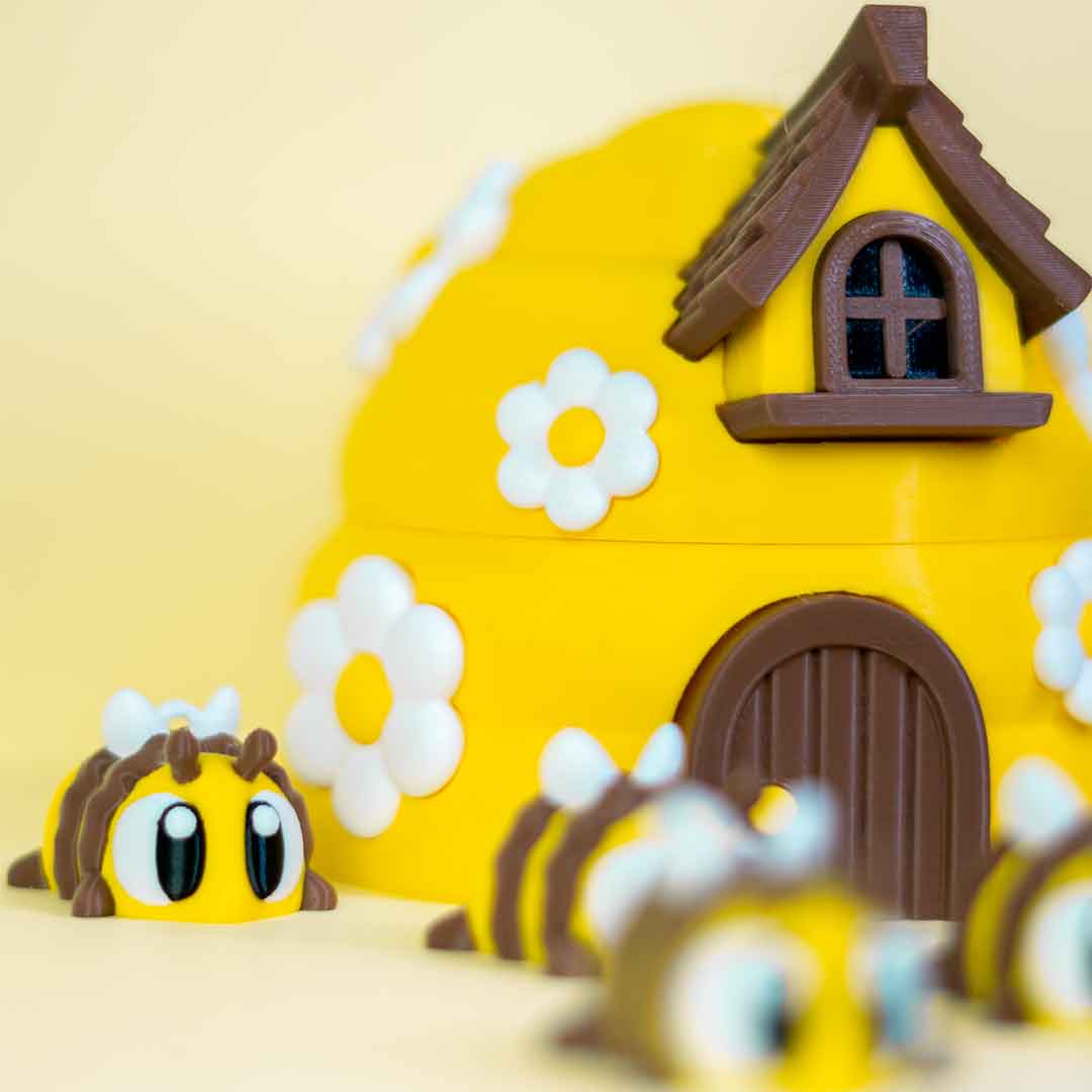 Panal de abejas + abejitas flexy