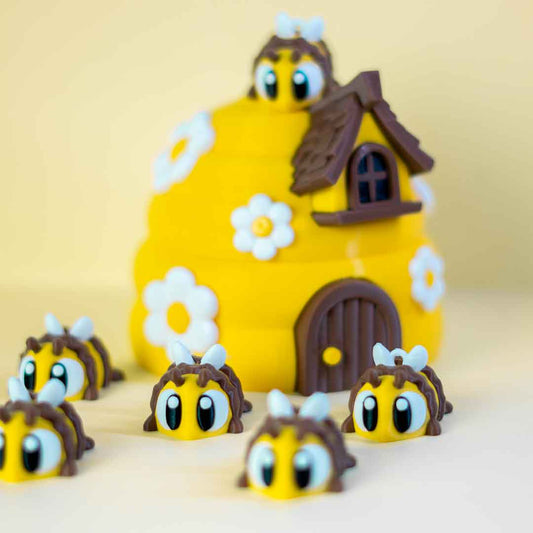Panal de abejas + abejitas flexy