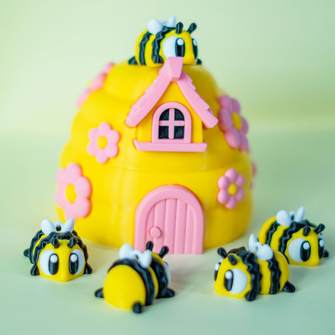 Panal de abejas + abejitas flexy