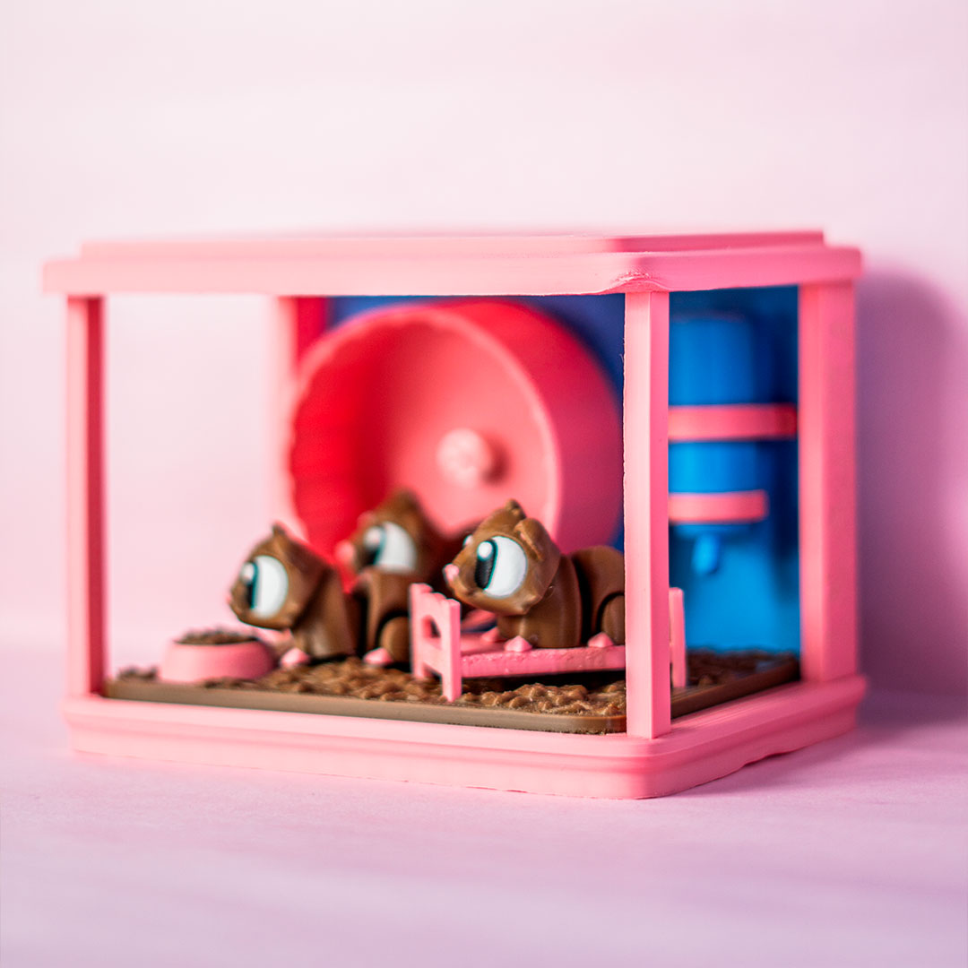 Jaula Hámsteres  y Hámsteres Flexy